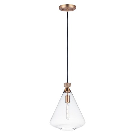 Maxim Abbott 1-Light Pendant 10101CLWOAB